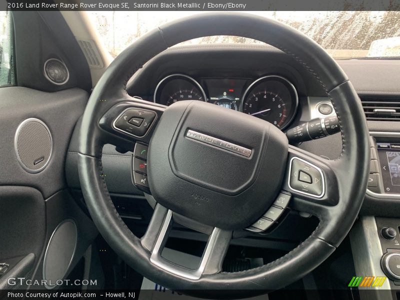 Santorini Black Metalllic / Ebony/Ebony 2016 Land Rover Range Rover Evoque SE