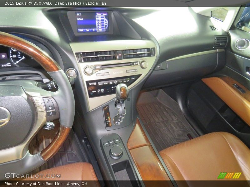 Deep Sea Mica / Saddle Tan 2015 Lexus RX 350 AWD