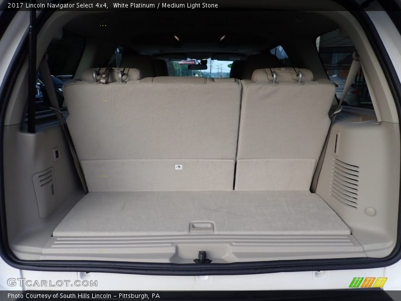 White Platinum / Medium Light Stone 2017 Lincoln Navigator Select 4x4