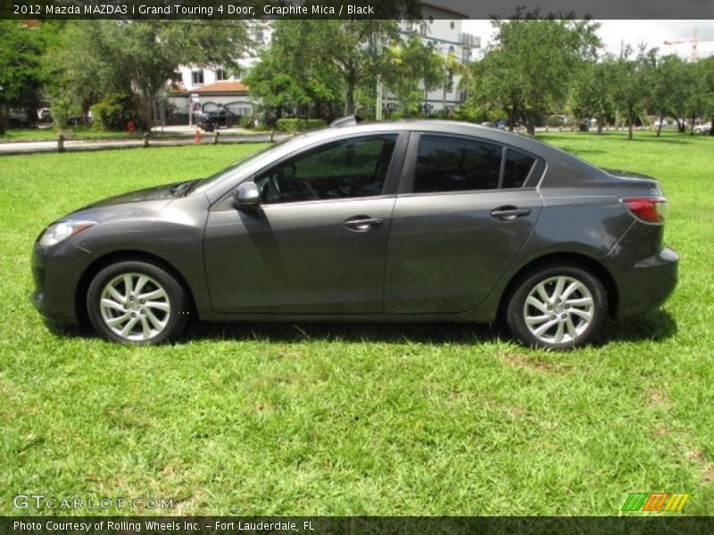  2012 MAZDA3 i Grand Touring 4 Door Graphite Mica