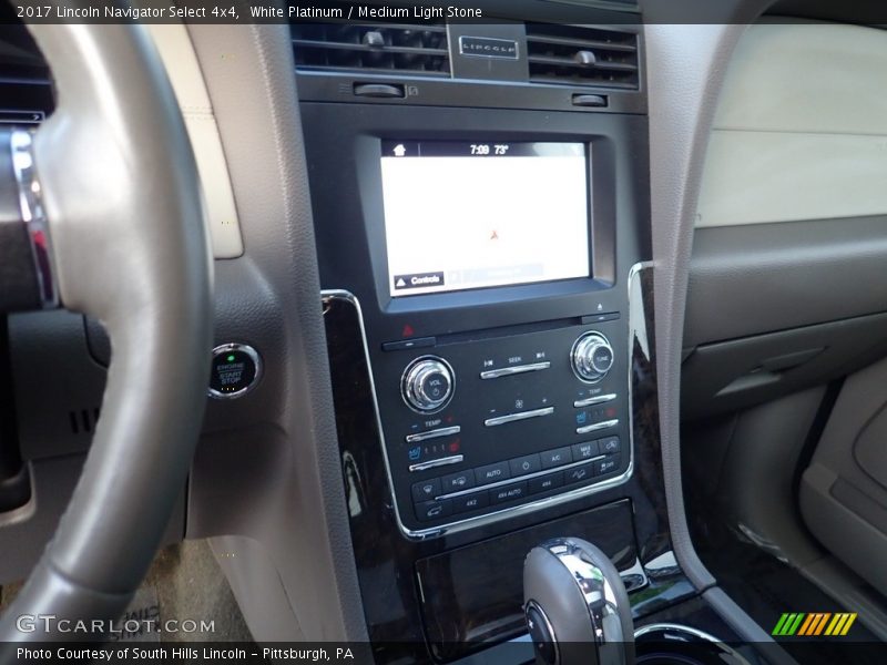 White Platinum / Medium Light Stone 2017 Lincoln Navigator Select 4x4