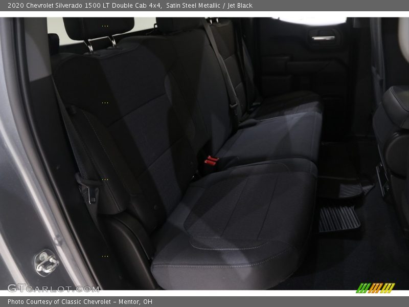 Satin Steel Metallic / Jet Black 2020 Chevrolet Silverado 1500 LT Double Cab 4x4