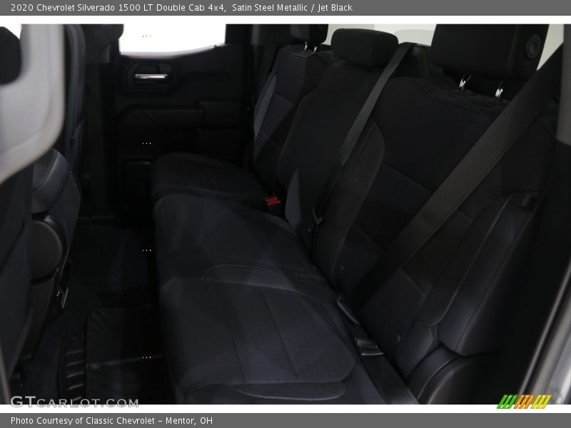 Satin Steel Metallic / Jet Black 2020 Chevrolet Silverado 1500 LT Double Cab 4x4