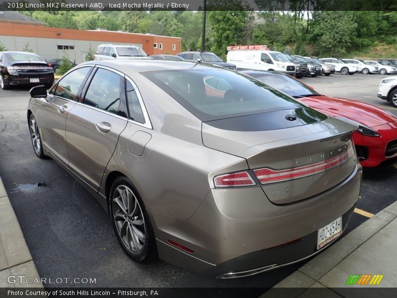Iced Mocha Metallic / Ebony 2019 Lincoln MKZ Reserve I AWD