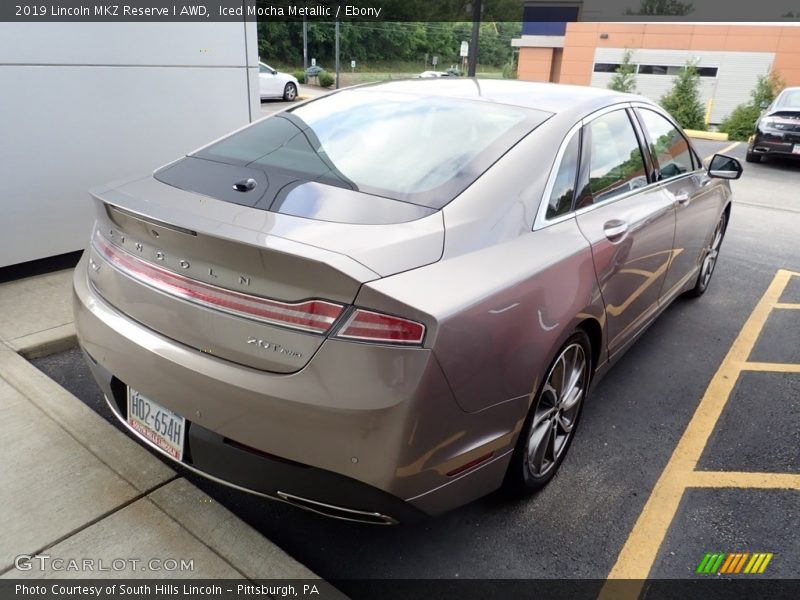 Iced Mocha Metallic / Ebony 2019 Lincoln MKZ Reserve I AWD