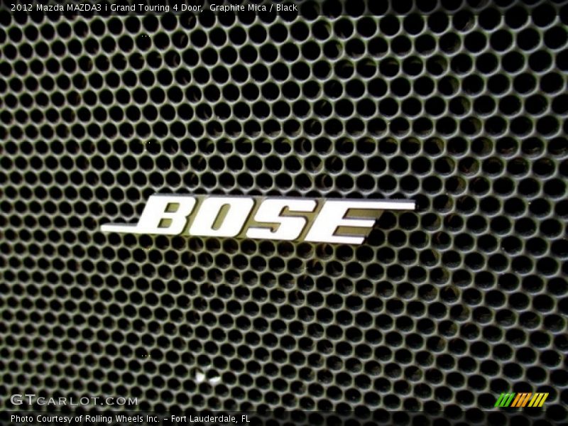 Audio System of 2012 MAZDA3 i Grand Touring 4 Door