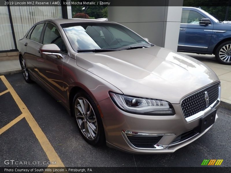 Iced Mocha Metallic / Ebony 2019 Lincoln MKZ Reserve I AWD
