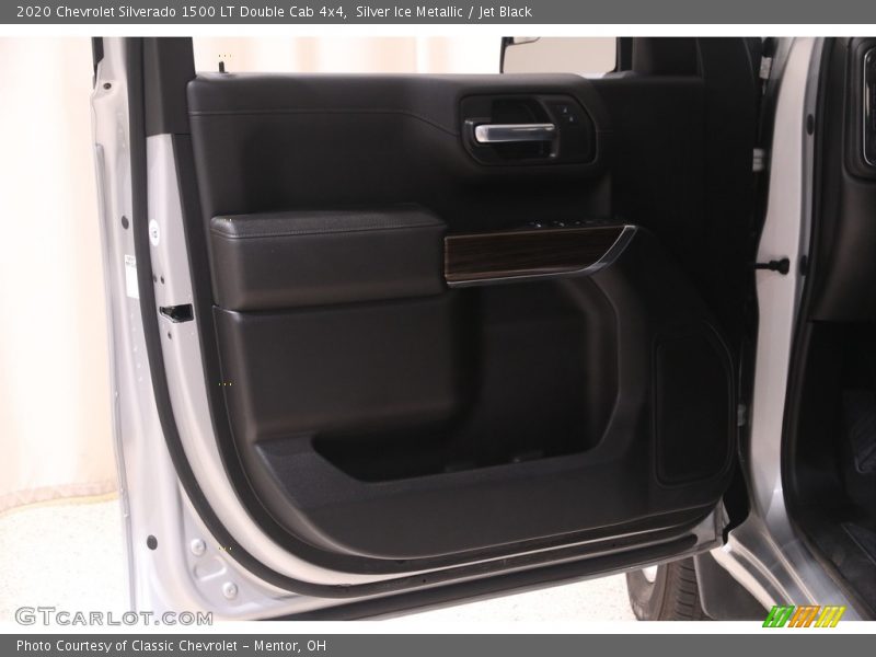 Silver Ice Metallic / Jet Black 2020 Chevrolet Silverado 1500 LT Double Cab 4x4