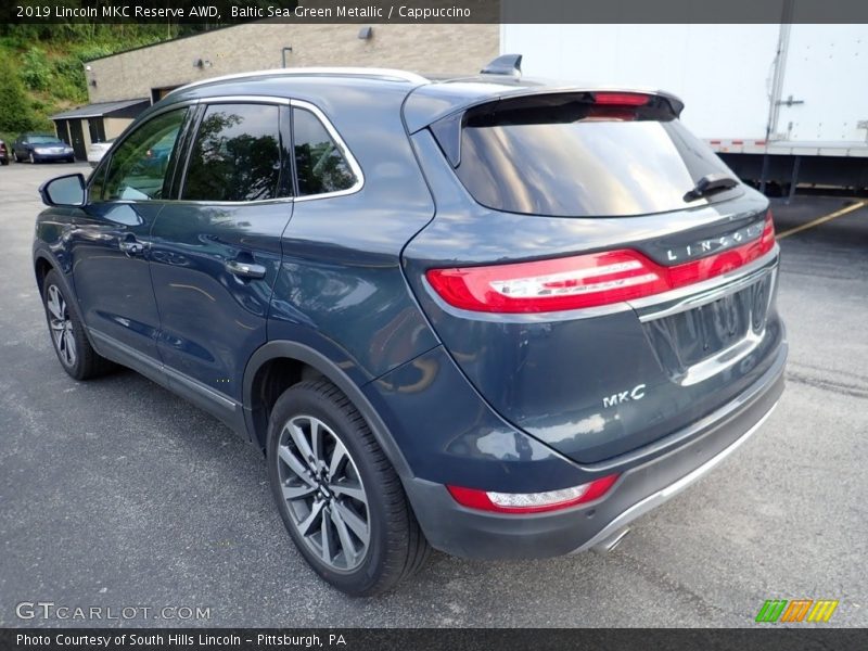 Baltic Sea Green Metallic / Cappuccino 2019 Lincoln MKC Reserve AWD
