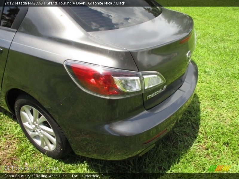 Graphite Mica / Black 2012 Mazda MAZDA3 i Grand Touring 4 Door