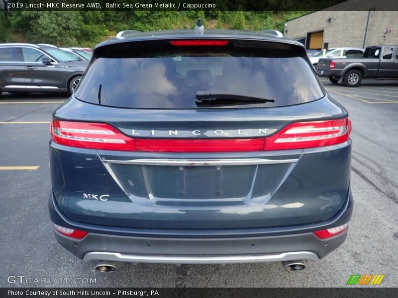 Baltic Sea Green Metallic / Cappuccino 2019 Lincoln MKC Reserve AWD