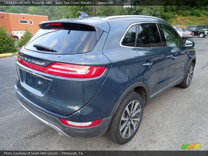 Baltic Sea Green Metallic / Cappuccino 2019 Lincoln MKC Reserve AWD