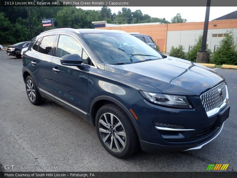 Baltic Sea Green Metallic / Cappuccino 2019 Lincoln MKC Reserve AWD