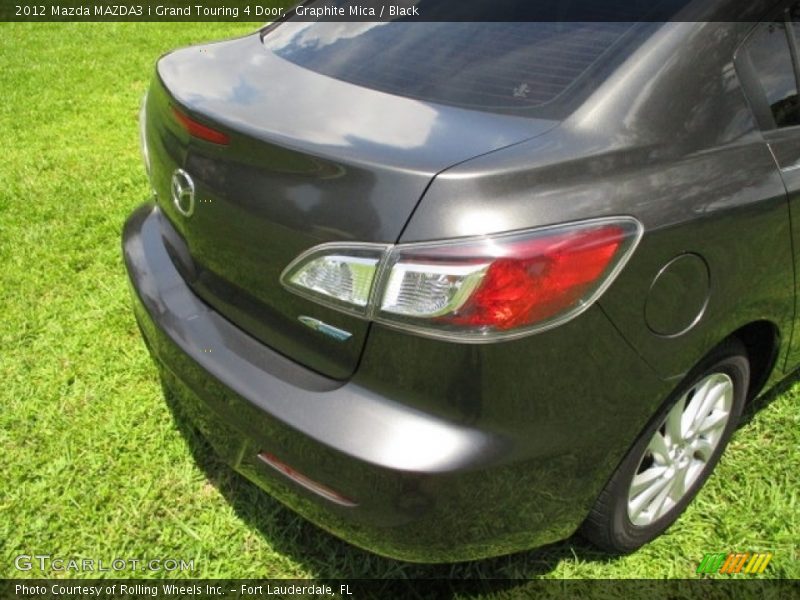 Graphite Mica / Black 2012 Mazda MAZDA3 i Grand Touring 4 Door
