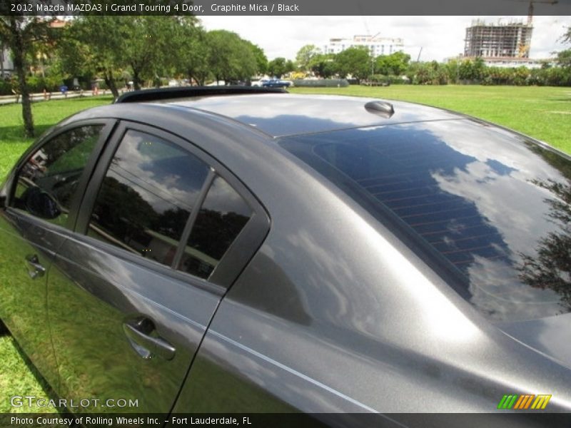 Graphite Mica / Black 2012 Mazda MAZDA3 i Grand Touring 4 Door