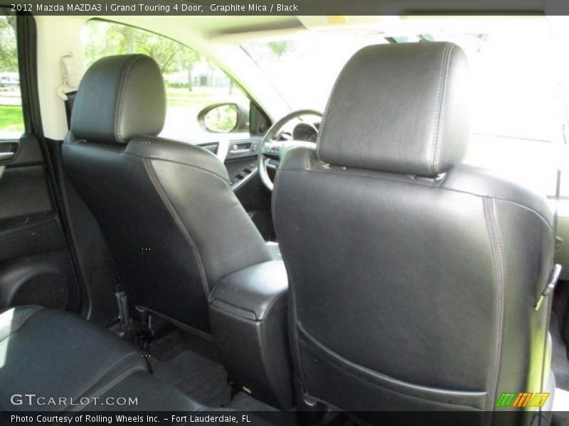 Graphite Mica / Black 2012 Mazda MAZDA3 i Grand Touring 4 Door