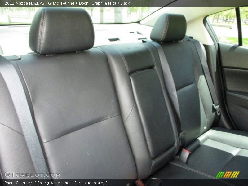 Graphite Mica / Black 2012 Mazda MAZDA3 i Grand Touring 4 Door