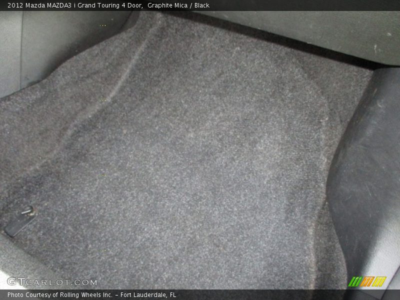 Graphite Mica / Black 2012 Mazda MAZDA3 i Grand Touring 4 Door