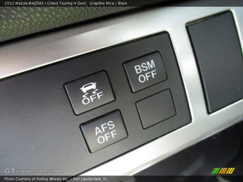 Graphite Mica / Black 2012 Mazda MAZDA3 i Grand Touring 4 Door