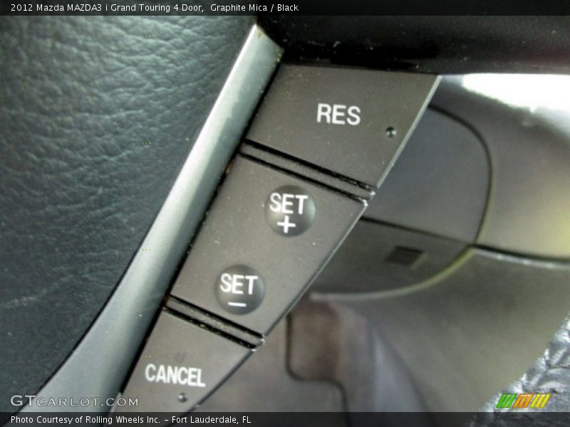 Graphite Mica / Black 2012 Mazda MAZDA3 i Grand Touring 4 Door
