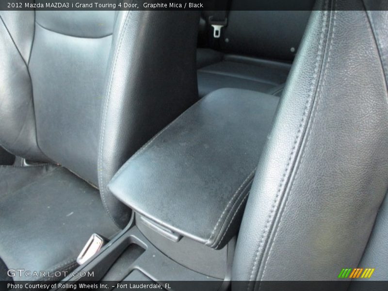 Graphite Mica / Black 2012 Mazda MAZDA3 i Grand Touring 4 Door