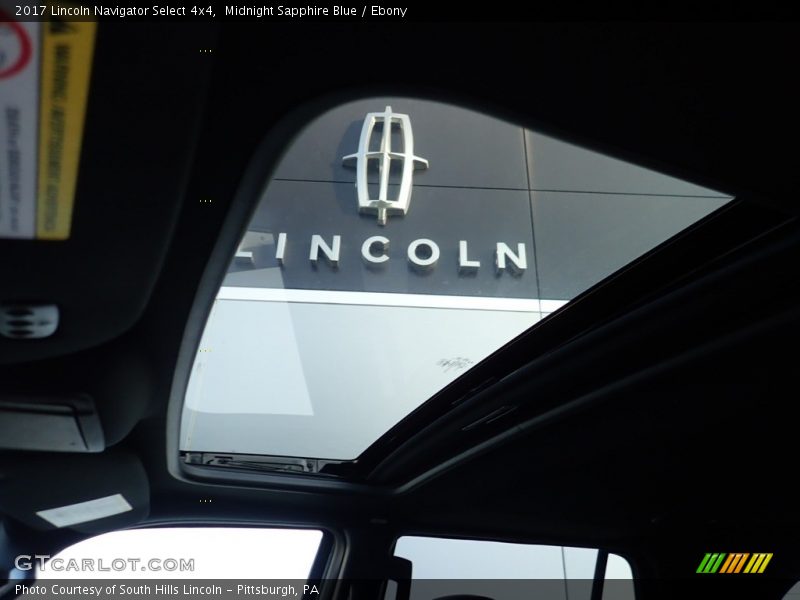 Midnight Sapphire Blue / Ebony 2017 Lincoln Navigator Select 4x4