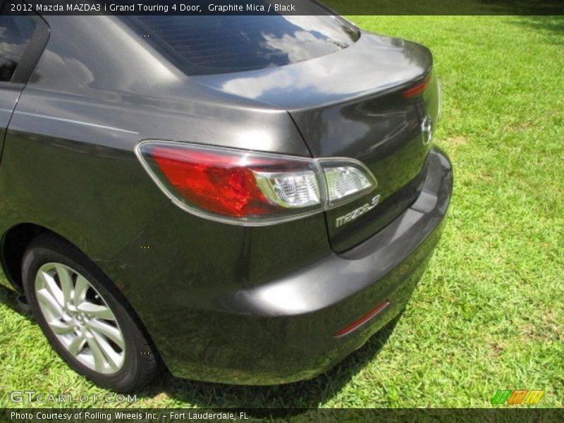 Graphite Mica / Black 2012 Mazda MAZDA3 i Grand Touring 4 Door