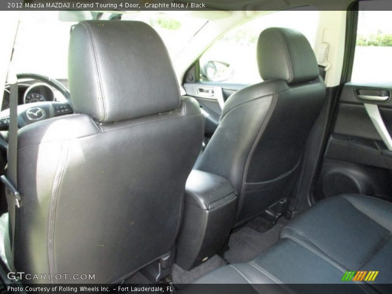 Graphite Mica / Black 2012 Mazda MAZDA3 i Grand Touring 4 Door