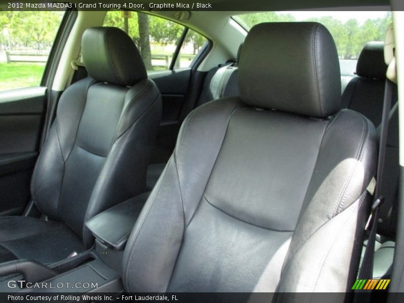 Graphite Mica / Black 2012 Mazda MAZDA3 i Grand Touring 4 Door