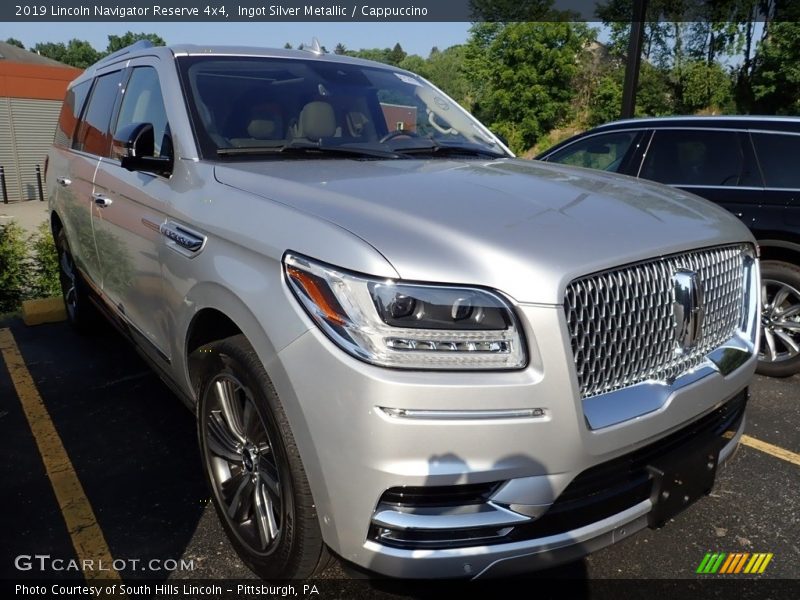 Ingot Silver Metallic / Cappuccino 2019 Lincoln Navigator Reserve 4x4