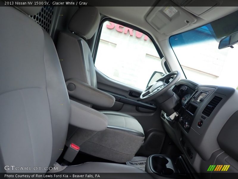 Glacier White / Gray 2013 Nissan NV 1500 SV