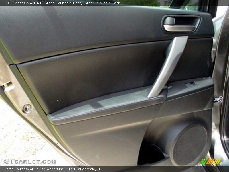 Graphite Mica / Black 2012 Mazda MAZDA3 i Grand Touring 4 Door
