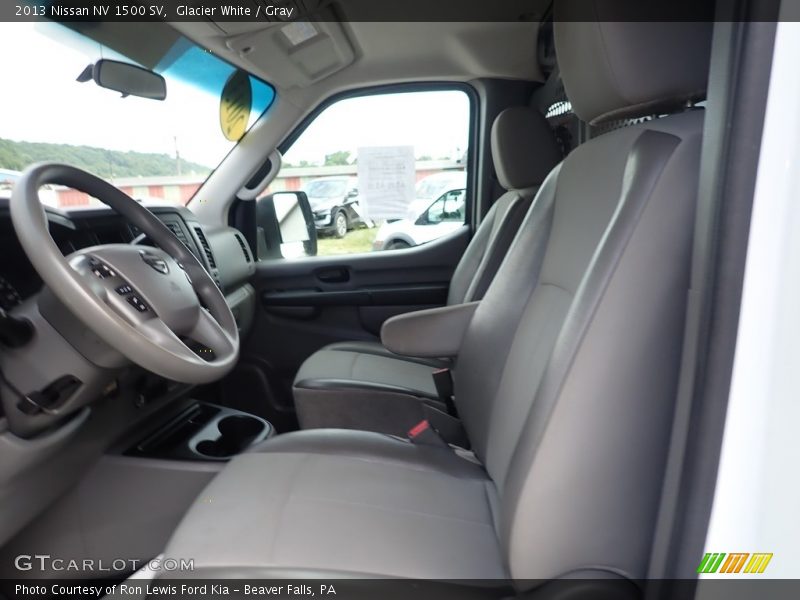 Front Seat of 2013 NV 1500 SV