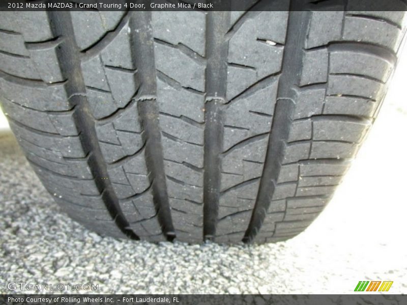 Graphite Mica / Black 2012 Mazda MAZDA3 i Grand Touring 4 Door