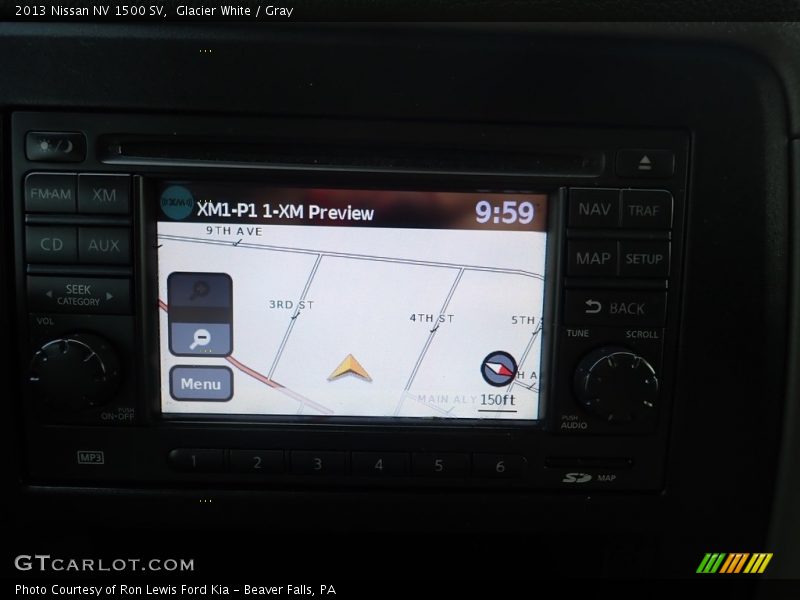 Glacier White / Gray 2013 Nissan NV 1500 SV
