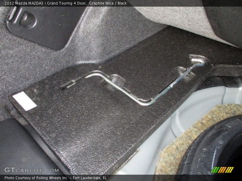 Graphite Mica / Black 2012 Mazda MAZDA3 i Grand Touring 4 Door
