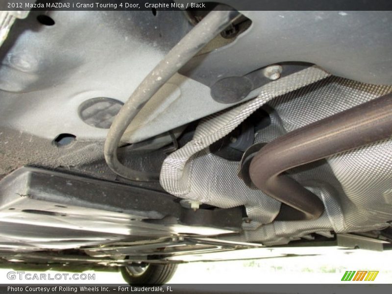 Undercarriage of 2012 MAZDA3 i Grand Touring 4 Door