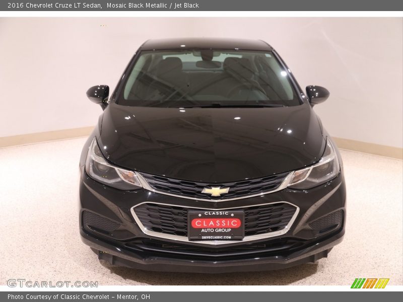 Mosaic Black Metallic / Jet Black 2016 Chevrolet Cruze LT Sedan