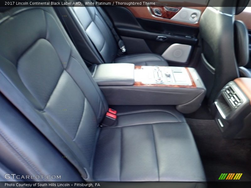White Platinum / Thoroughbred Theme 2017 Lincoln Continental Black Label AWD