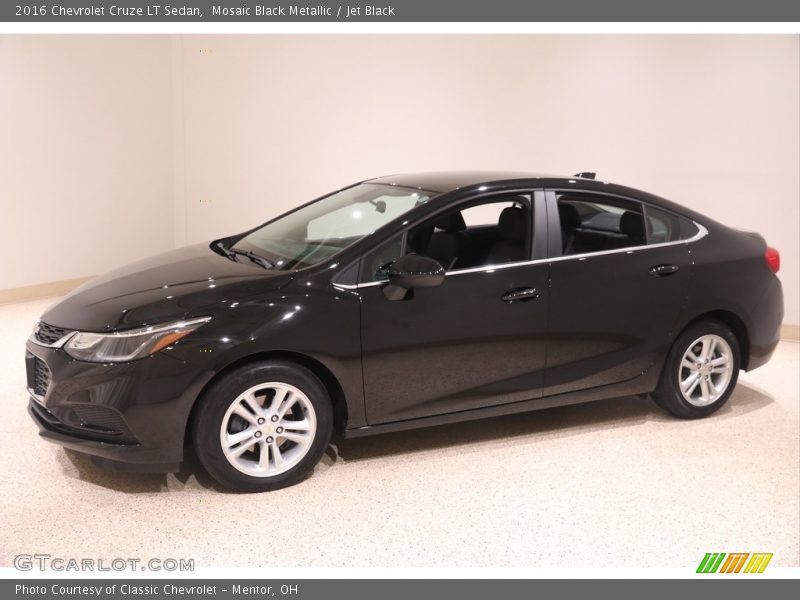 Mosaic Black Metallic / Jet Black 2016 Chevrolet Cruze LT Sedan