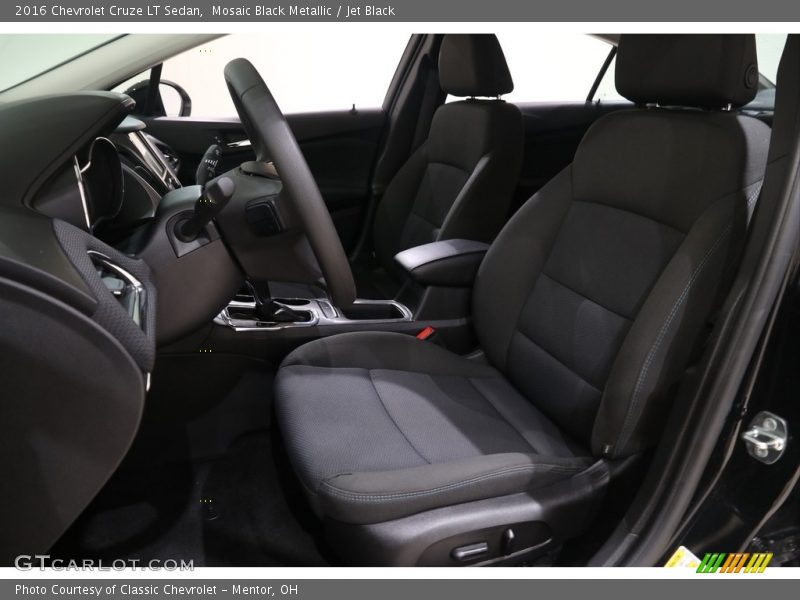 Mosaic Black Metallic / Jet Black 2016 Chevrolet Cruze LT Sedan