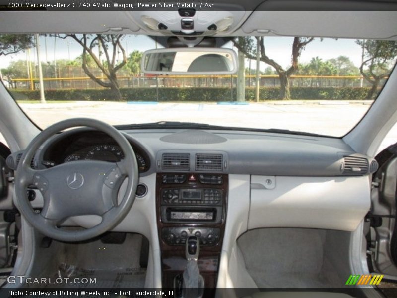 Pewter Silver Metallic / Ash 2003 Mercedes-Benz C 240 4Matic Wagon