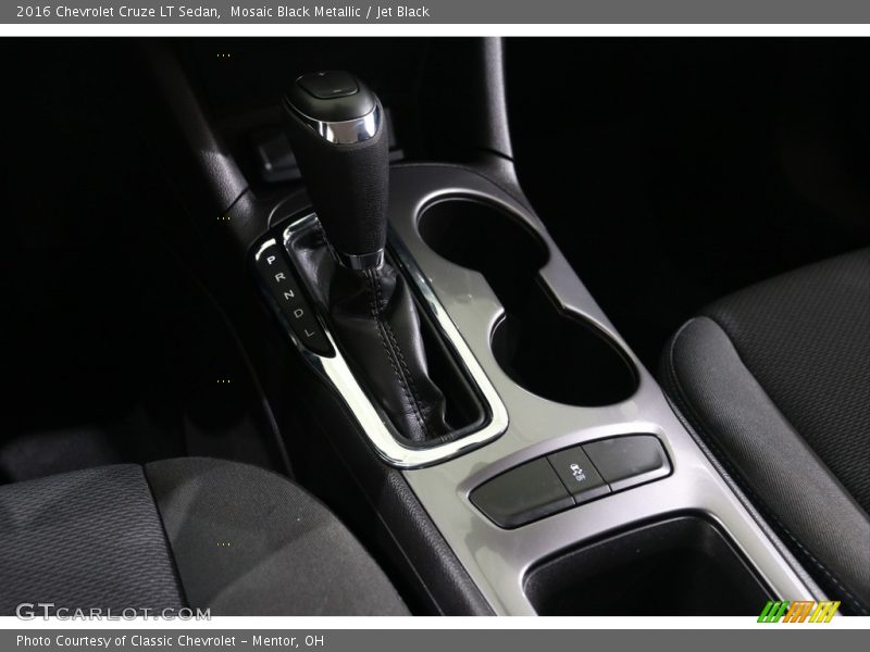Mosaic Black Metallic / Jet Black 2016 Chevrolet Cruze LT Sedan