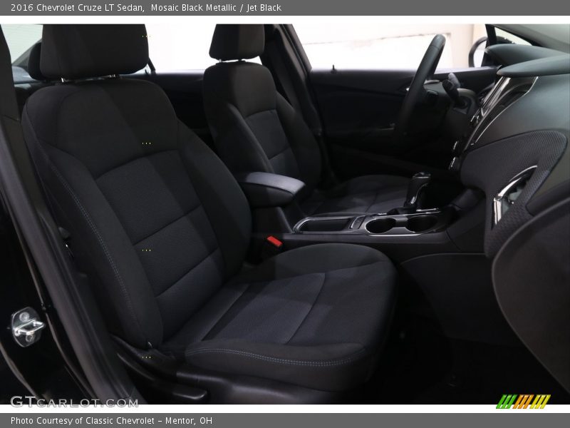 Mosaic Black Metallic / Jet Black 2016 Chevrolet Cruze LT Sedan