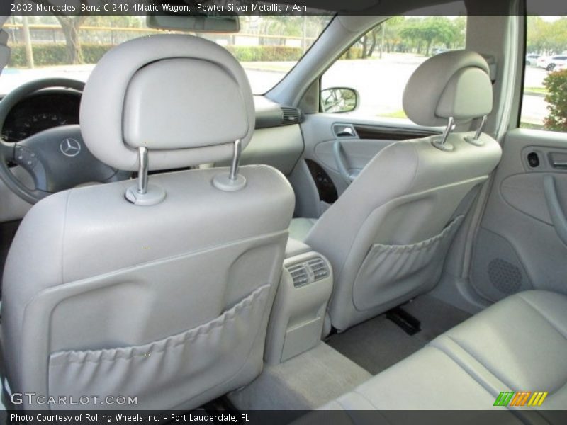 Pewter Silver Metallic / Ash 2003 Mercedes-Benz C 240 4Matic Wagon