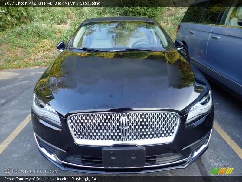 Black Velvet / Cappuccino 2017 Lincoln MKZ Reserve