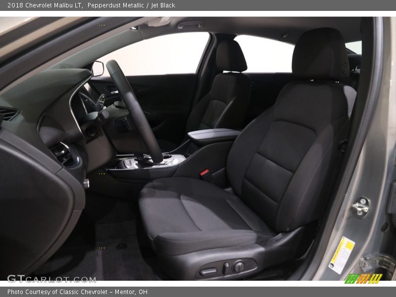 Pepperdust Metallic / Jet Black 2018 Chevrolet Malibu LT