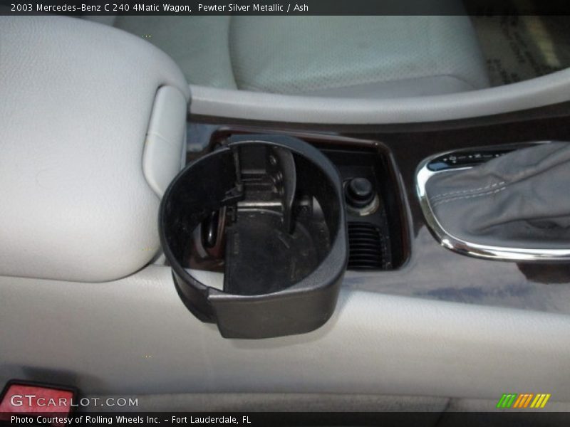 Pewter Silver Metallic / Ash 2003 Mercedes-Benz C 240 4Matic Wagon