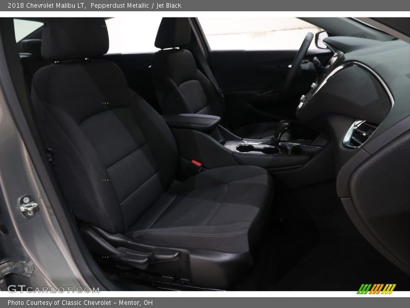 Pepperdust Metallic / Jet Black 2018 Chevrolet Malibu LT