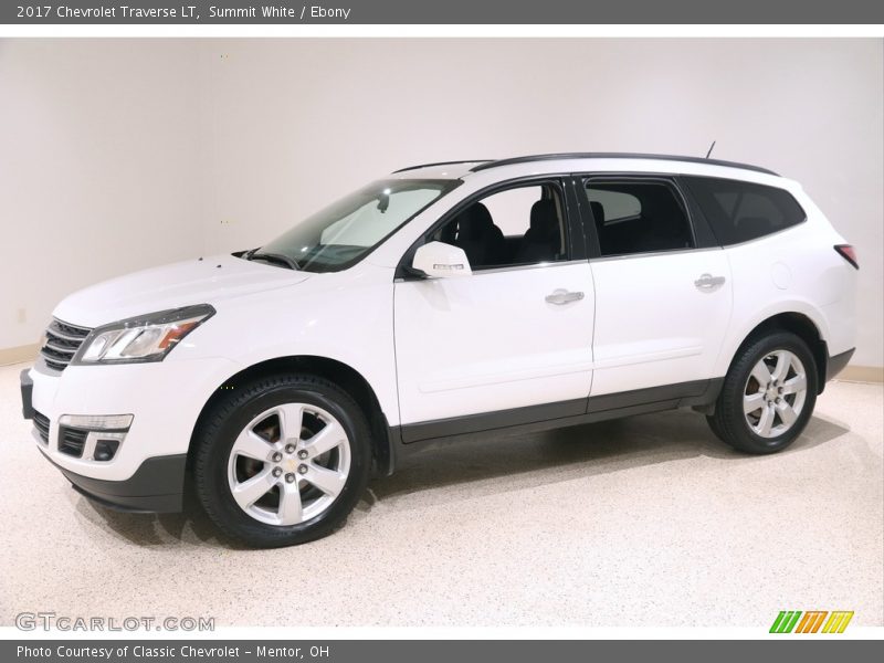 Summit White / Ebony 2017 Chevrolet Traverse LT